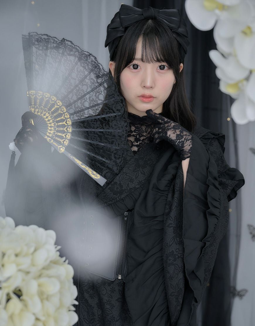 ililil【イルイルイル】たおやか地雷ちゃん着物セーラーsetup(浴衣)/全1色