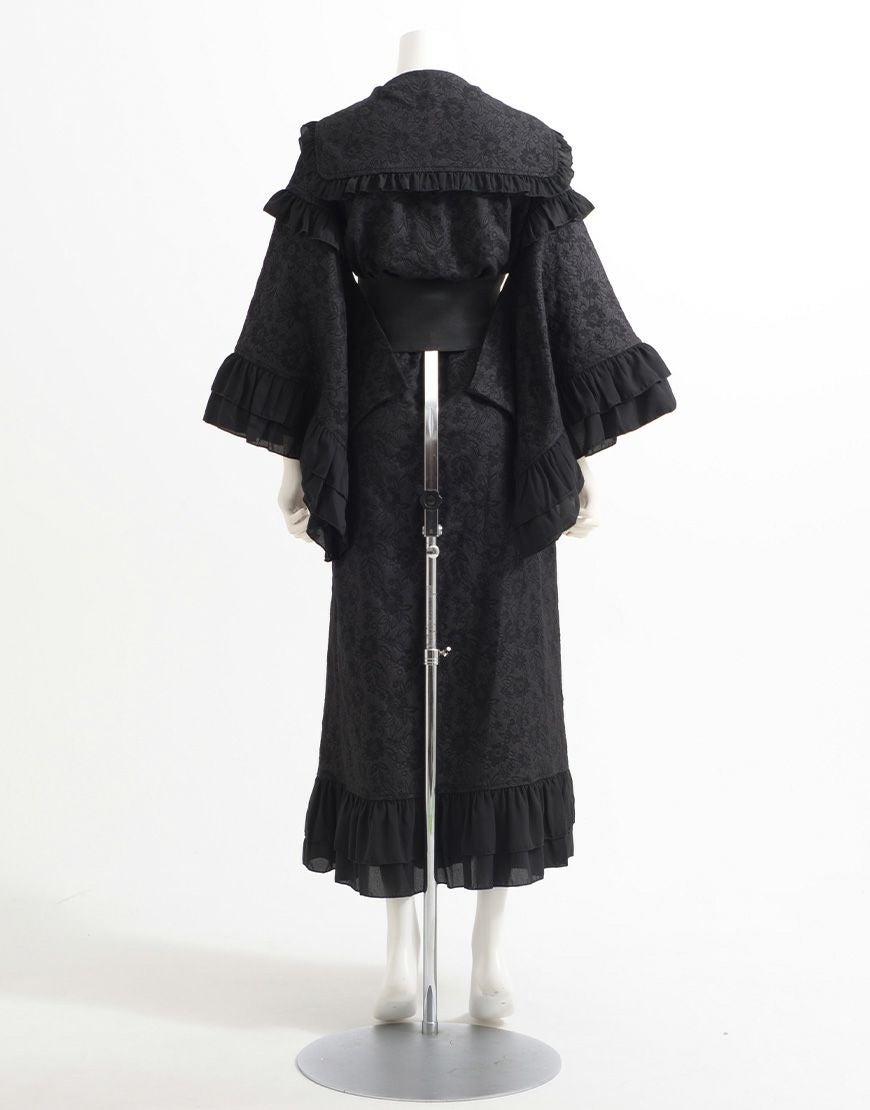 ililil【イルイルイル】たおやか地雷ちゃん着物セーラーsetup(浴衣)/全1色