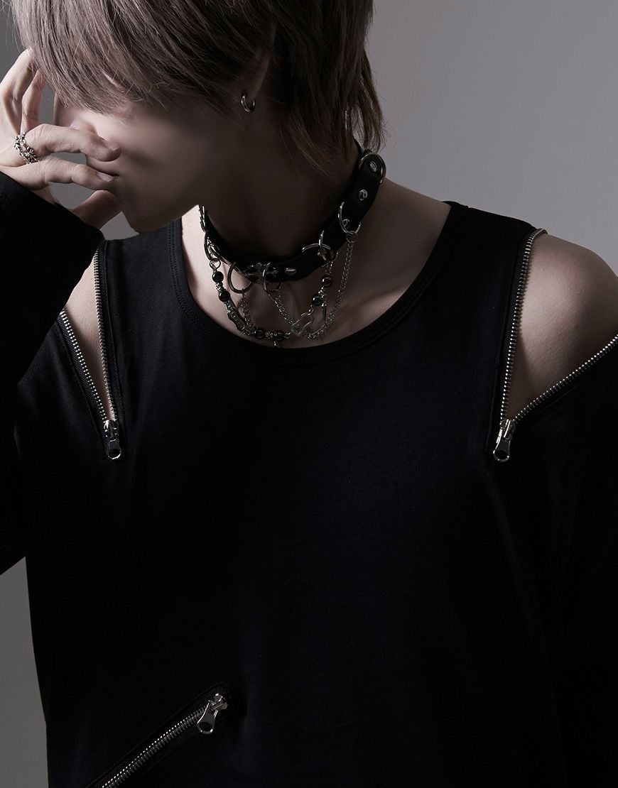 ACRO SELECT【アクロ セレクト】Dカンクロスチェーンチョーカー/全1色