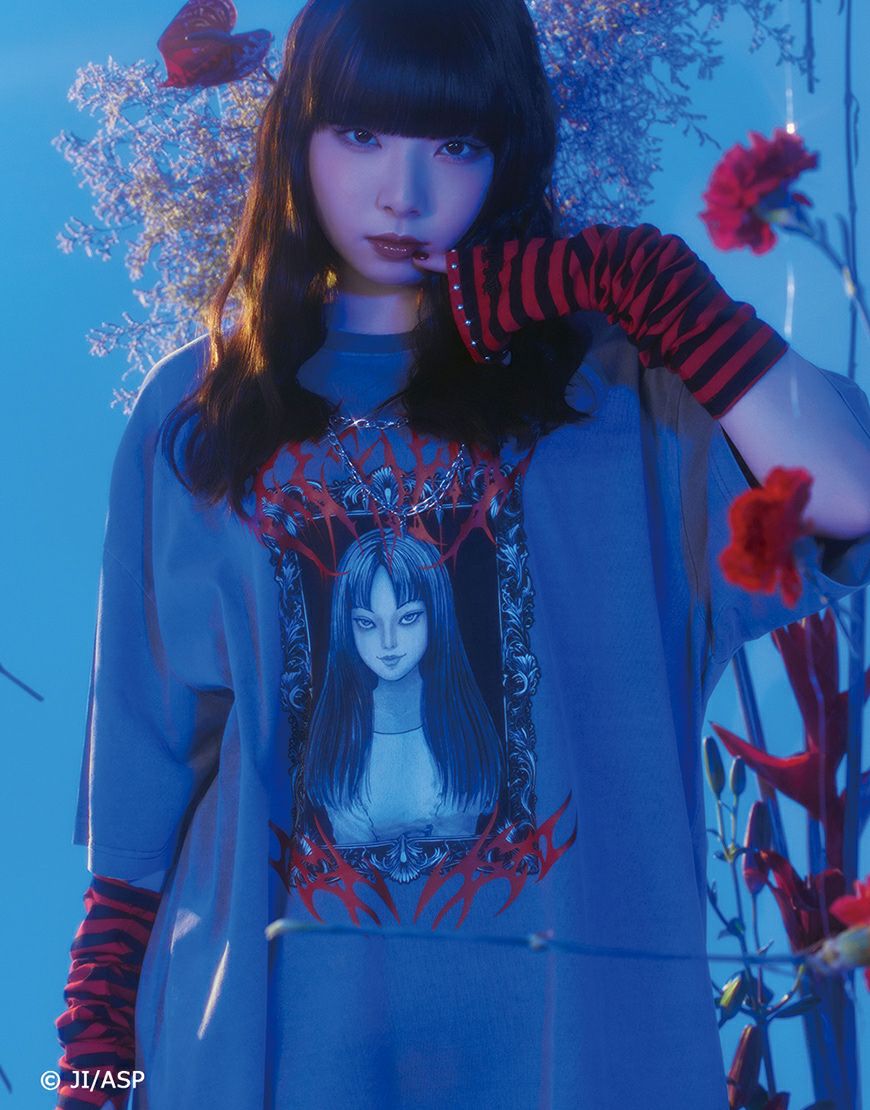 REFLEM【レフレム】伊藤潤二×REFLEM 富江Tシャツ/全2色