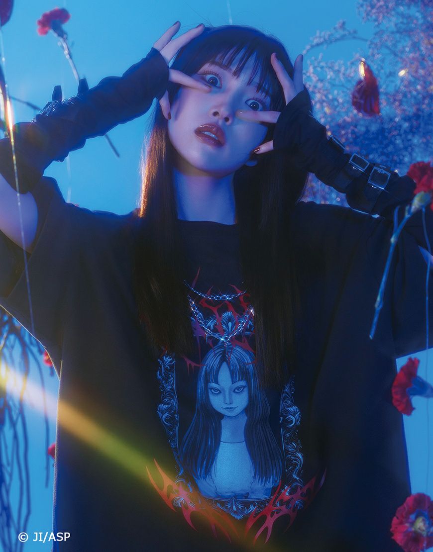 REFLEM【レフレム】伊藤潤二×REFLEM 富江Tシャツ/全2色