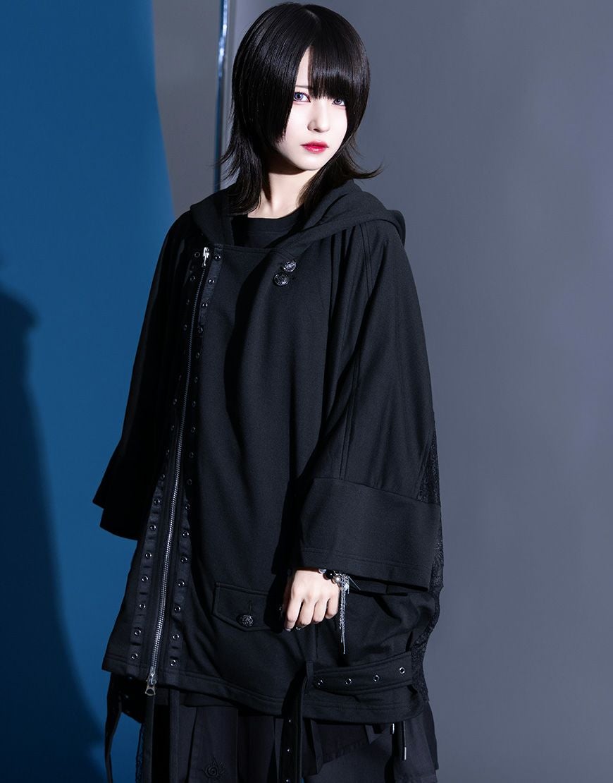 AdaNous【アダナス】枝垂れるriders-style hoodie/全2色