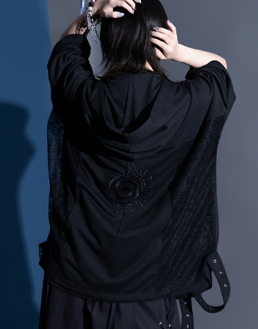 AdaNous【アダナス】枝垂れるriders-style hoodie/全2色