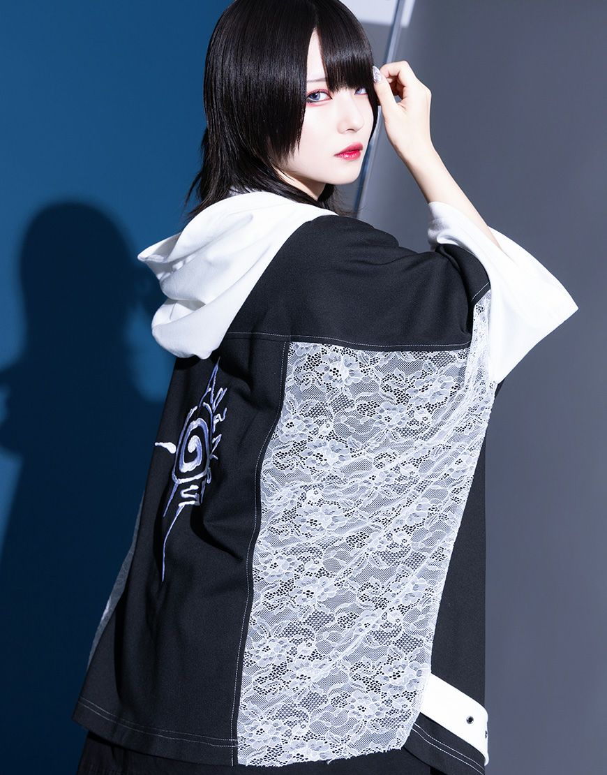 AdaNous【アダナス】枝垂れるriders-style hoodie/全2色