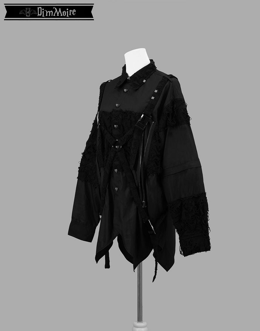 DimMoire【ディムモアール】監禁ハーネスシャツ/Black