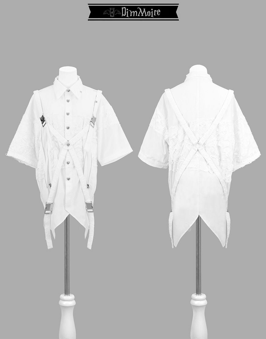 DimMoire【ディムモアール】監禁ハーネスシャツ/Black