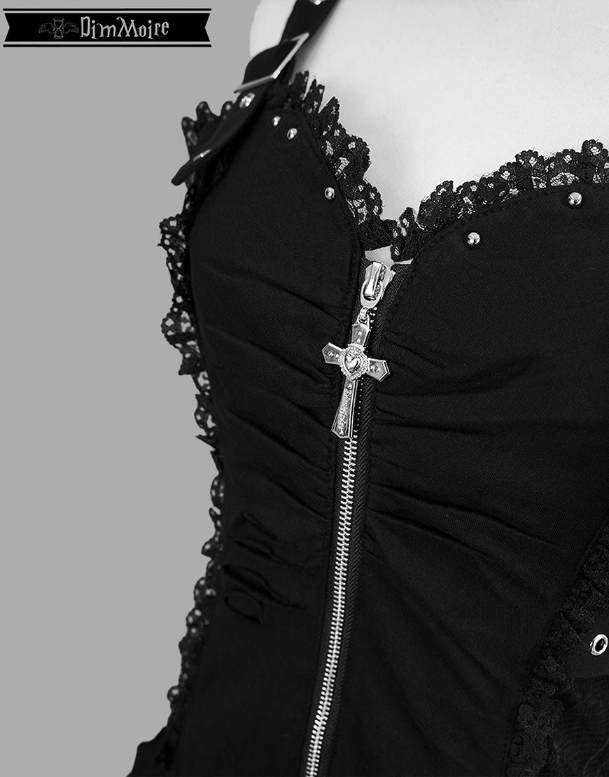 DimMoire　堕夢の契りGothicドレス M BLACK 堕夢の契りGothicドレス【Black&White】 | DimMoire