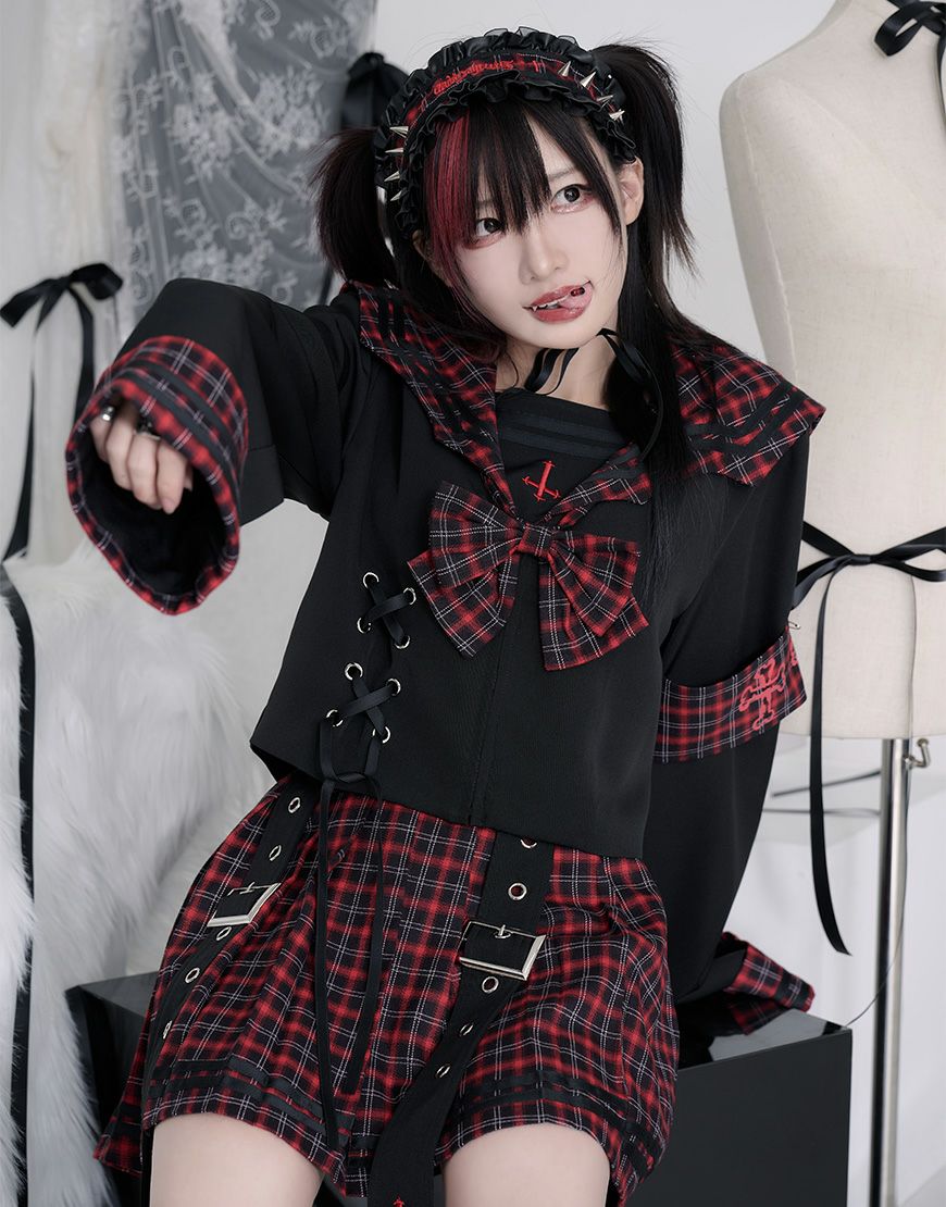 Grrr the Lipper【ガルルザリッパー】魔界学園セーラーセットアップ(改