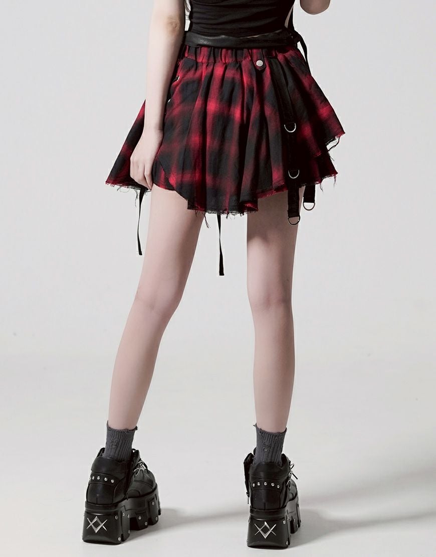 REFLEM【レフレム】ベルト付きランダムレイヤースカート/全2色