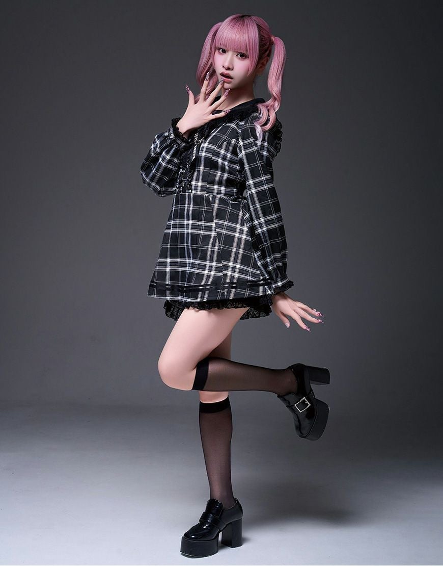 TRAVAS TOKYO【トラバストーキョー】セーラーフリル2Pセットアップ/全2色