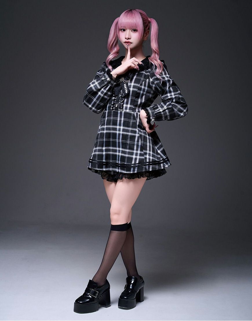TRAVAS TOKYO【トラバストーキョー】セーラーフリル2Pセットアップ/全2色