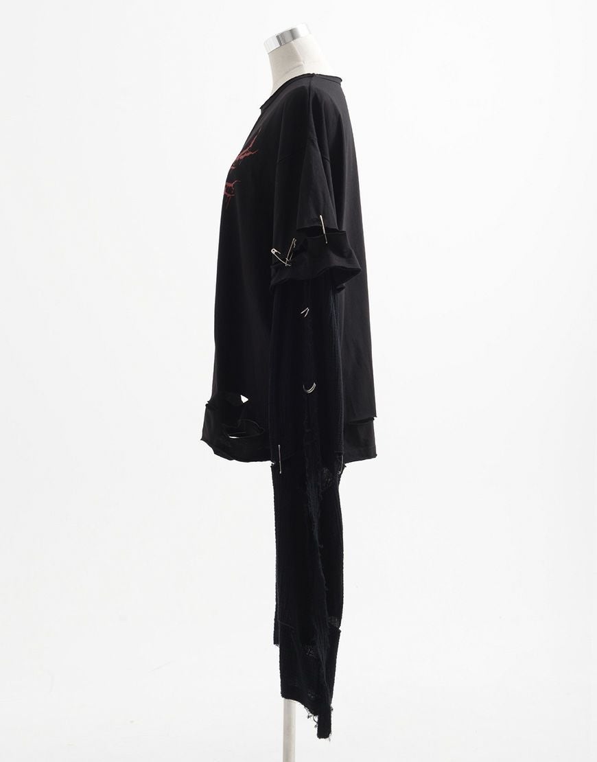 REFLEM(レフレム) フェイクレイヤードロングスリーブ  レディース REFLEM【レフレム】フェイクレイヤードロングスリーブロンT/全2色