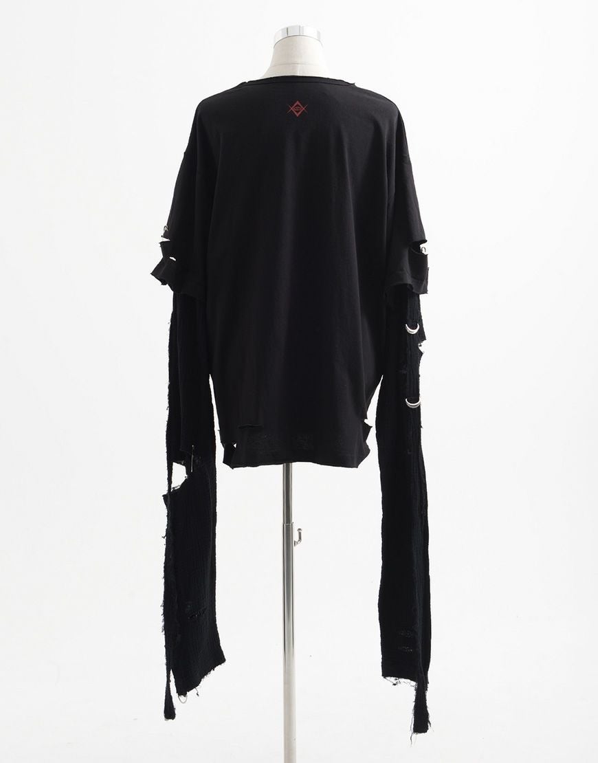 REFLEM(レフレム) フェイクレイヤードロングスリーブ  レディース REFLEM【レフレム】フェイクレイヤードロングスリーブロンT/全2色