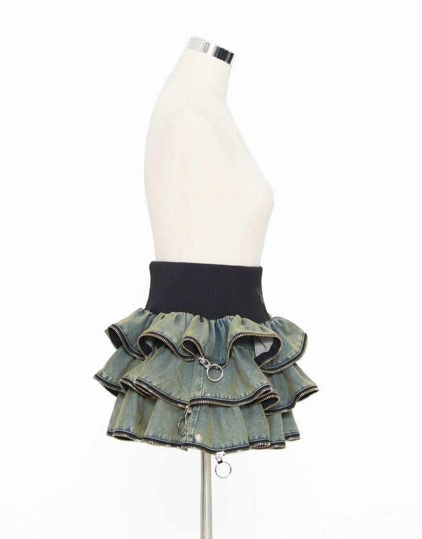 Grrr the Lipper【ガルルザリッパー】悪魔NOジップスカート/全3色