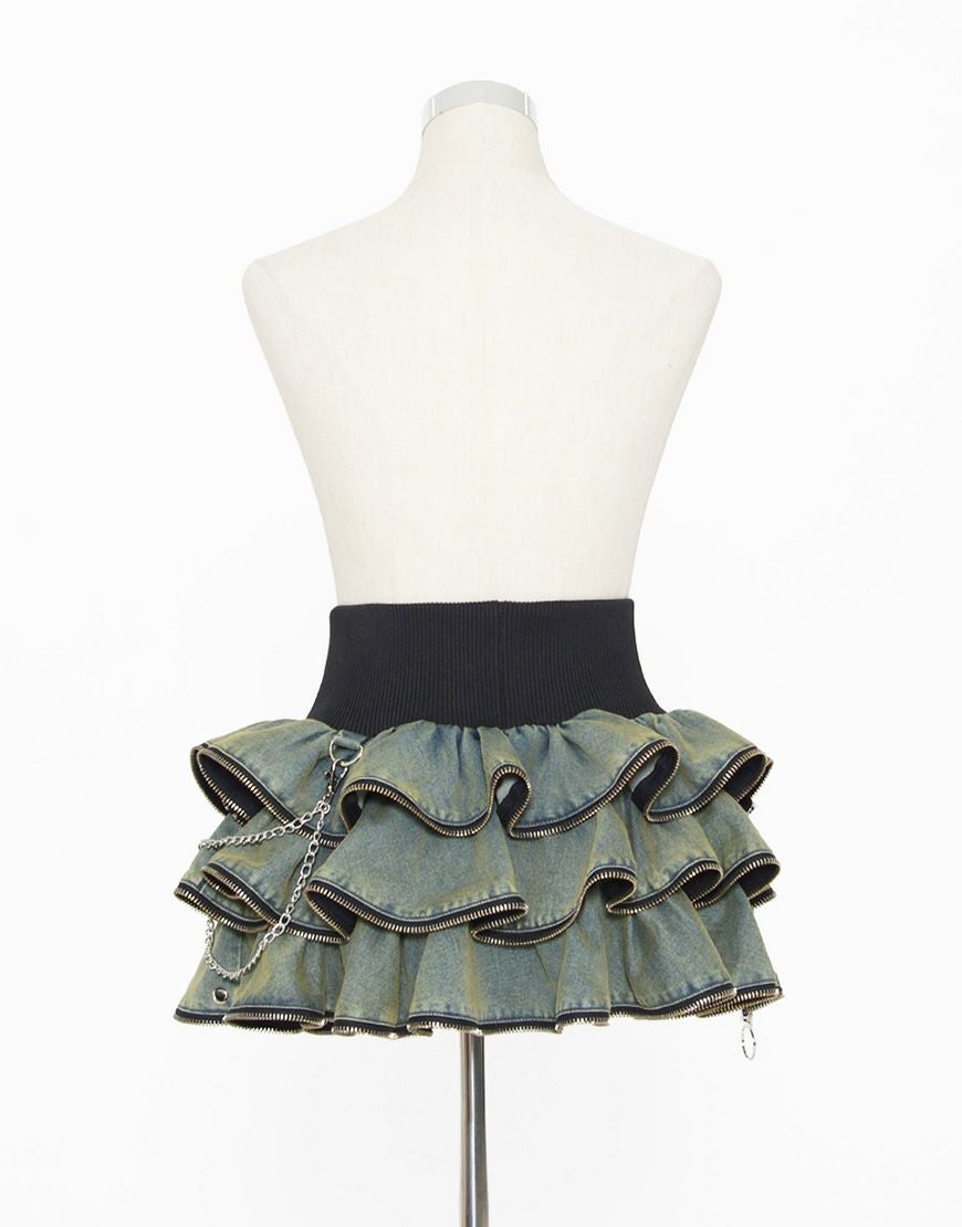 Grrr the Lipper【ガルルザリッパー】悪魔NOジップスカート/全3色