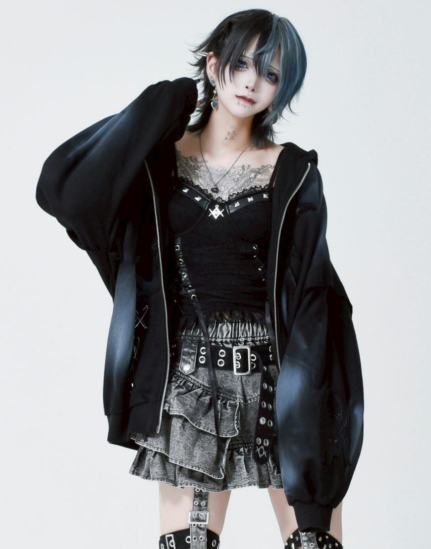 REFLEM【レフレム】猫耳ジップアップパーカー/全3色