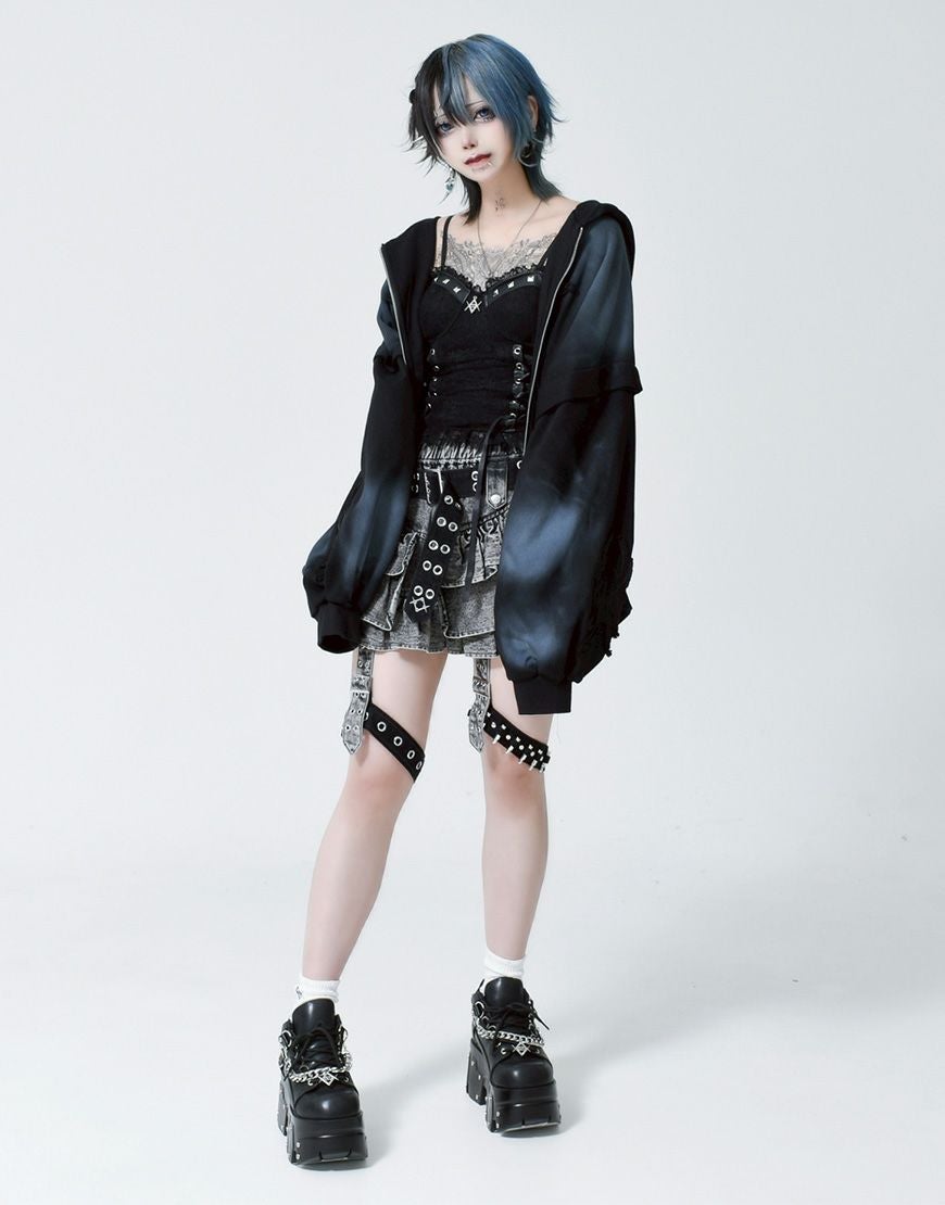 REFLEM【レフレム】猫耳ジップアップパーカー/全3色