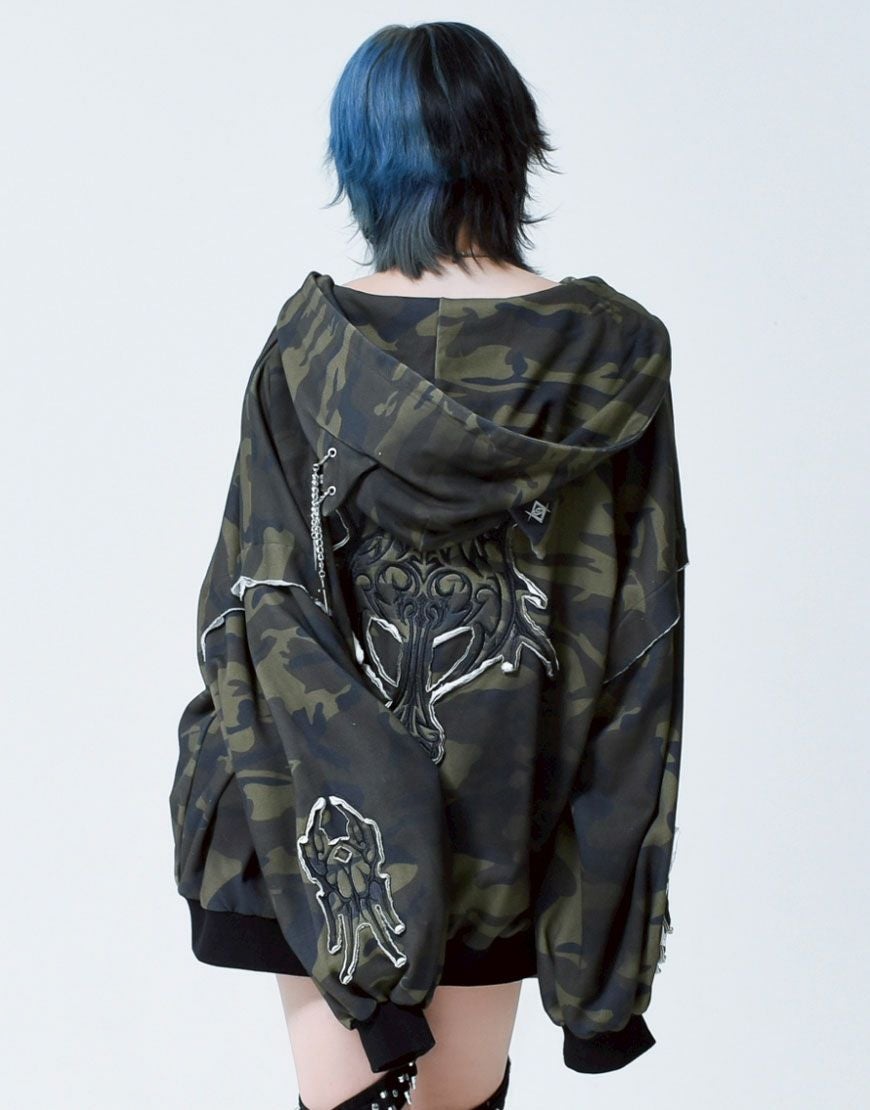 REFLEM【レフレム】猫耳ジップアップパーカー/全3色