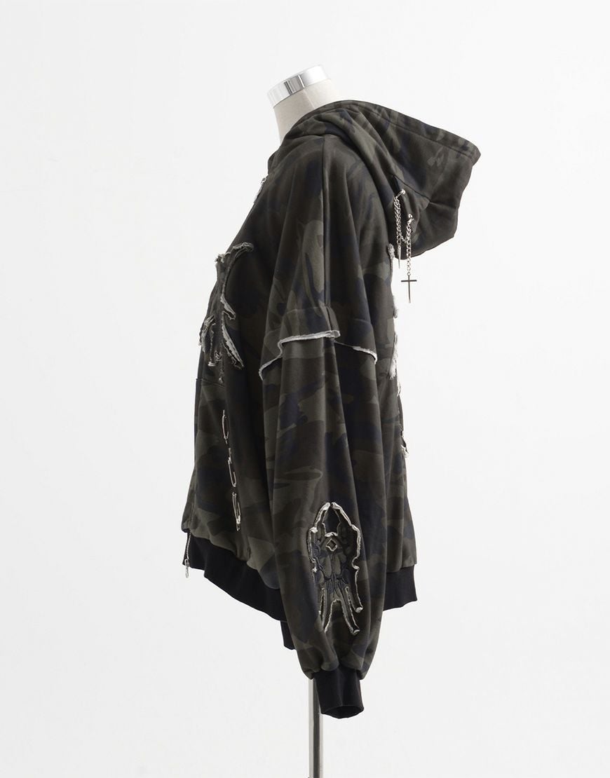 REFLEM【レフレム】猫耳ジップアップパーカー/全3色