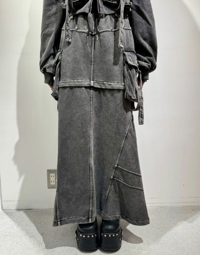 REFLEM【レフレム】2WAYカーゴロングスカート/全2色