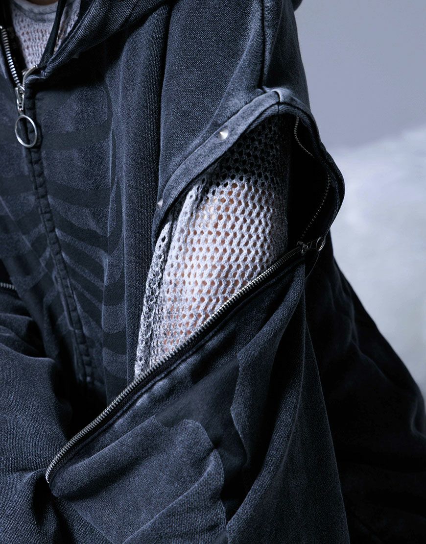 Gamchu【ガムチュ】Sloppy脱臼ギミックパーカー/全2色