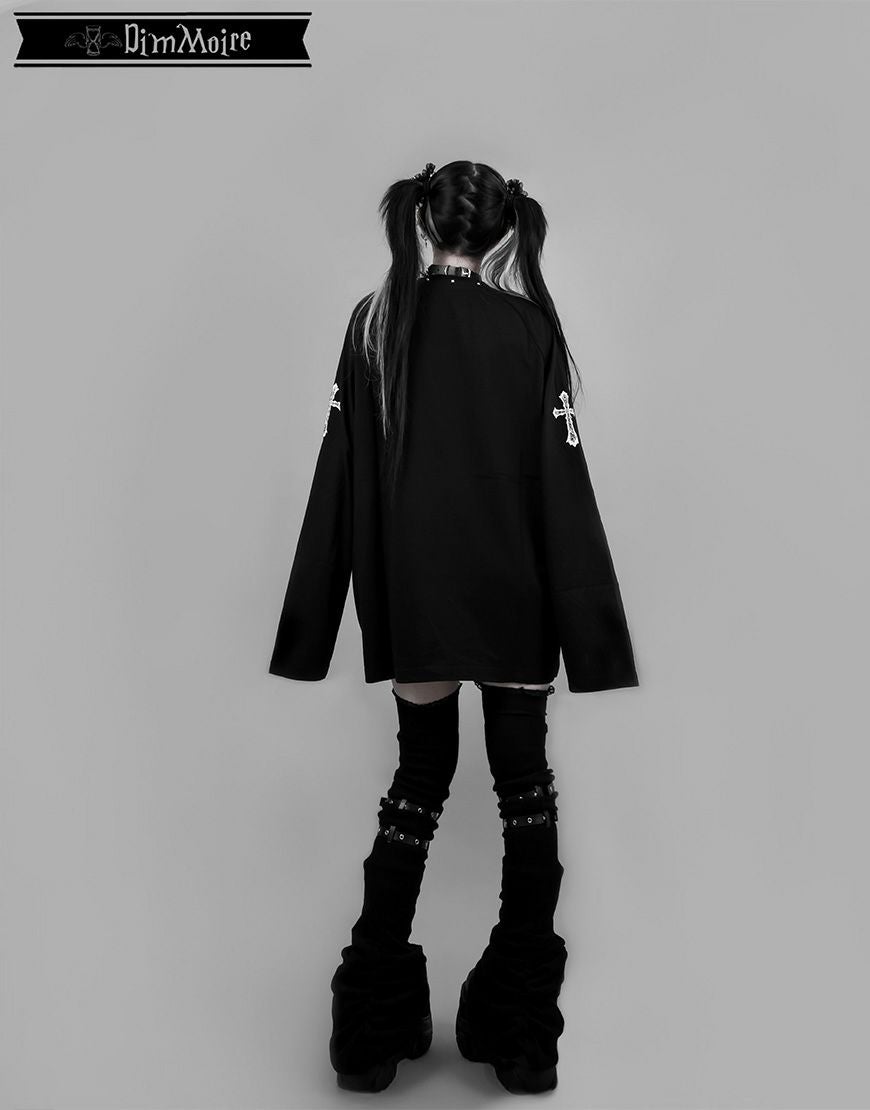 DimMoire【ディムモアール】Bloody Altar ロンT/Black