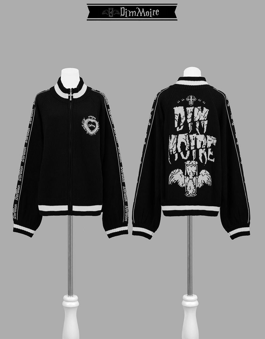 DimMoire【ディムモアール】ニットジャージトップス/Black