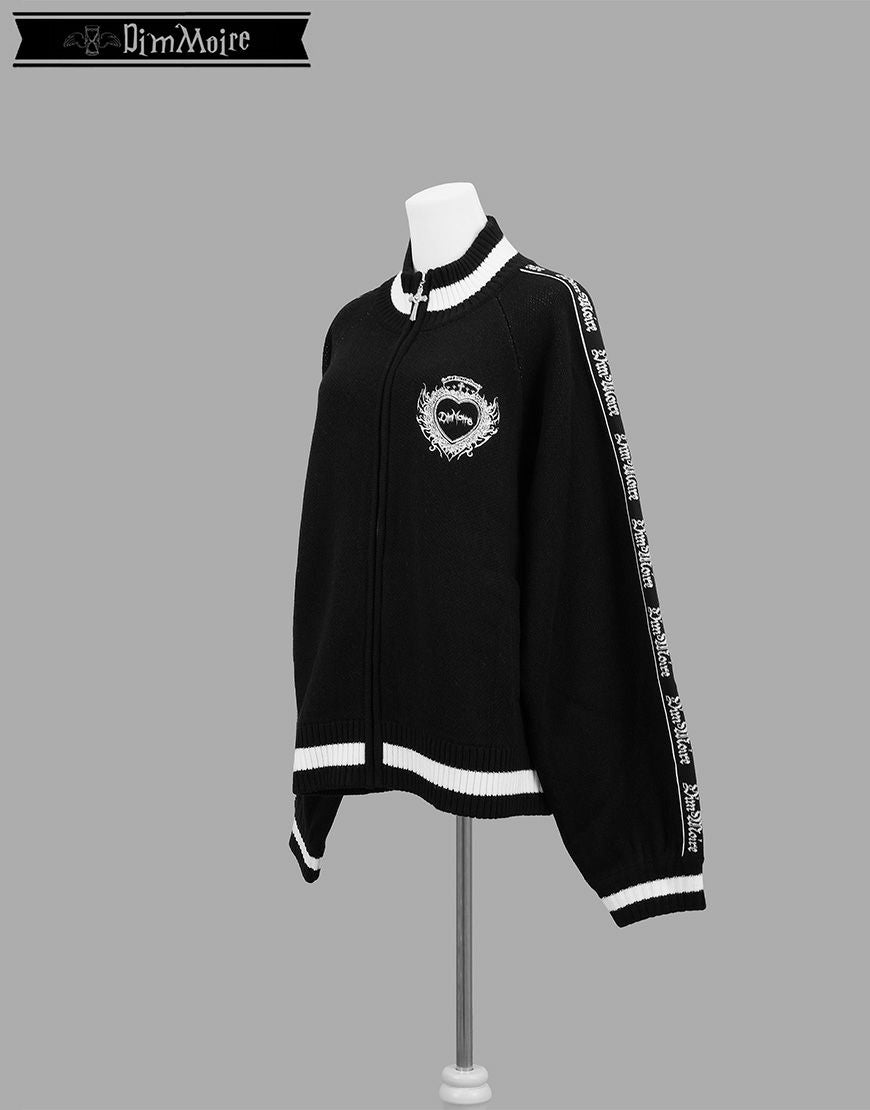 DimMoire【ディムモアール】ニットジャージトップス/Black