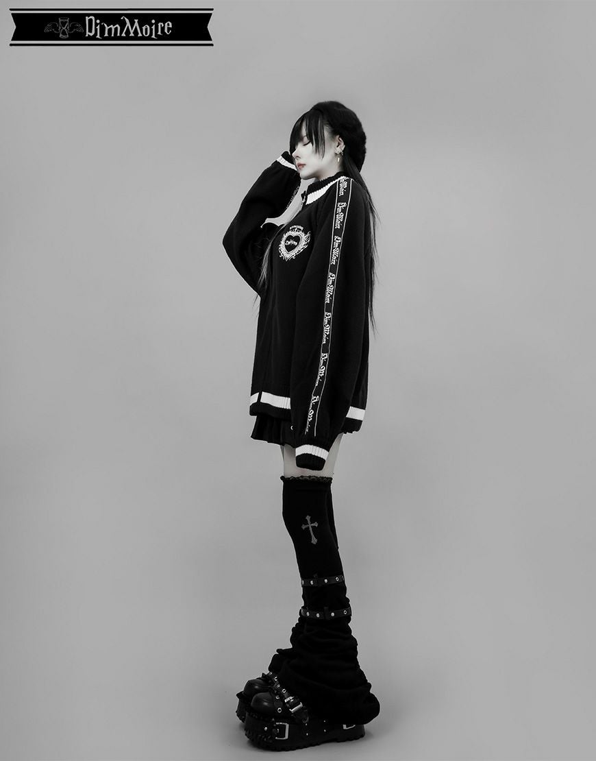 DimMoire【ディムモアール】ニットジャージトップス/Black