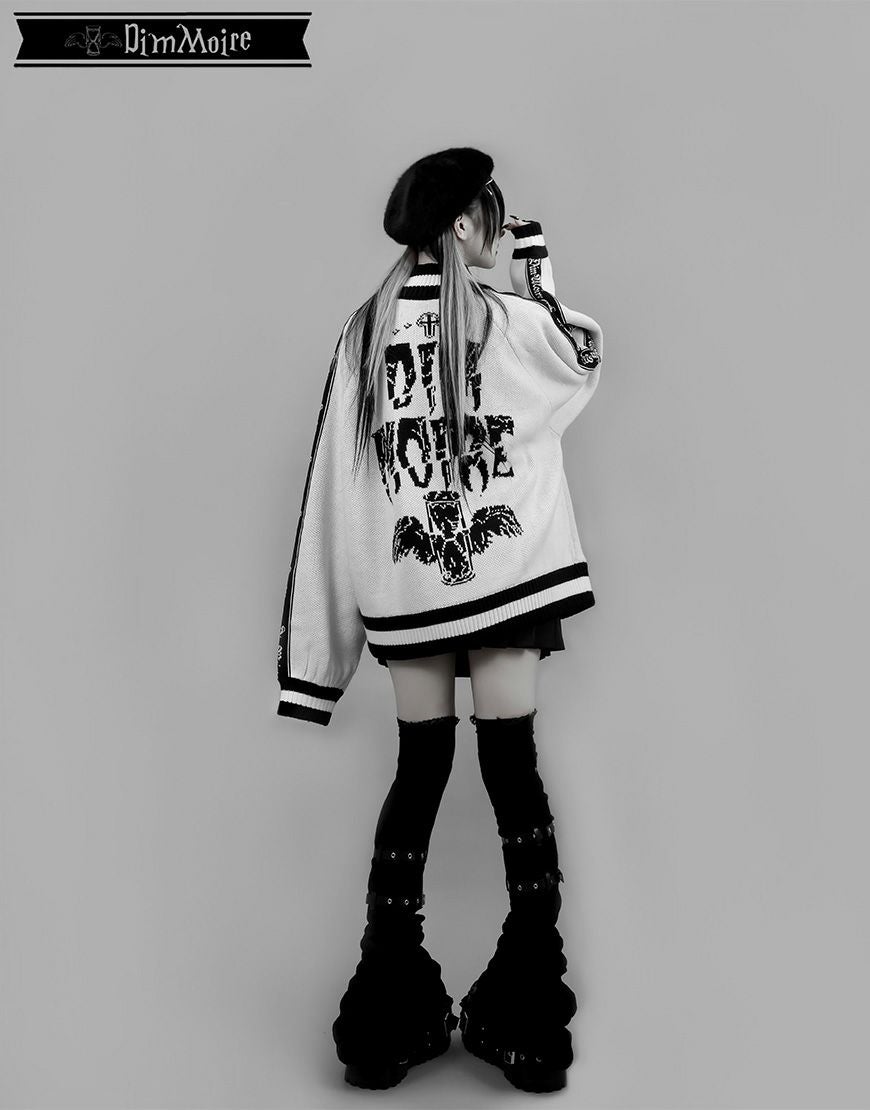 DimMoire【ディムモアール】ニットジャージトップス/White