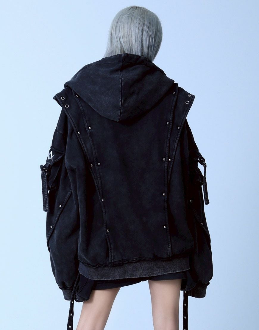 REFLEM【レフレム】ヘビーレイヤードジップパーカー/全2色