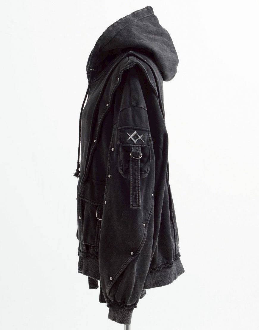 REFLEM【レフレム】ヘビーレイヤードジップパーカー/全2色