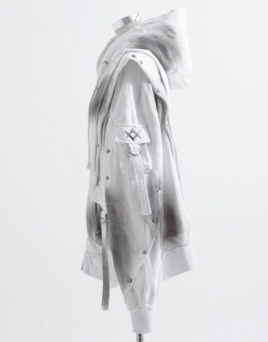 REFLEM【レフレム】ヘビーレイヤードジップパーカー/全2色