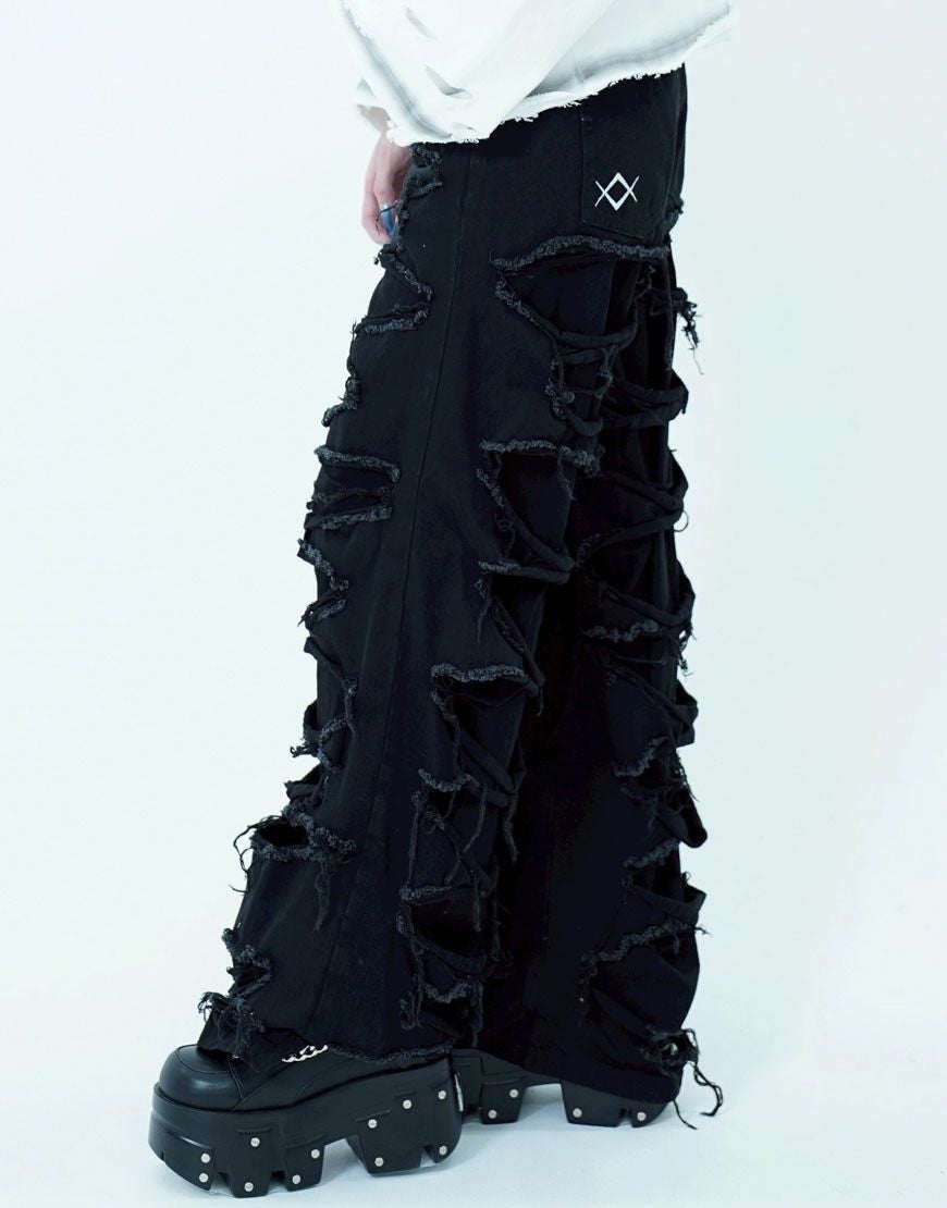 REFLEM【レフレム】レイヤードクラッシュデニム/全2色