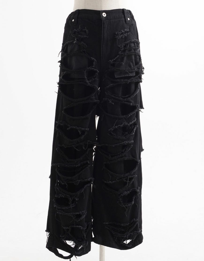 REFLEM【レフレム】レイヤードクラッシュデニム/全2色