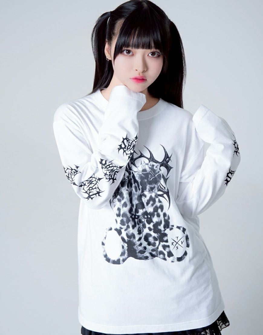 TRAVAS TOKYO【トラバストーキョー】クマプリントロンT/全4色