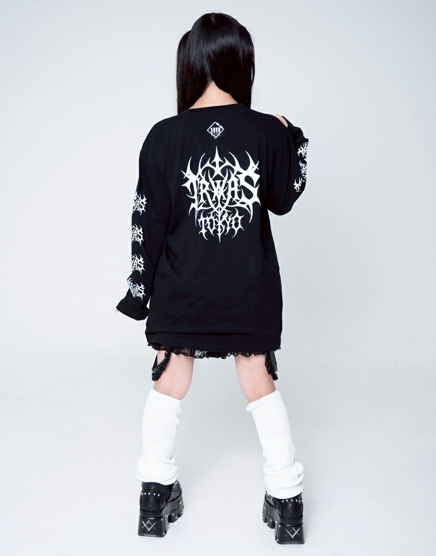 トラバストーキョー　くまロンT TRAVAS TOKYO (トラヴァス トーキョー)より、定番くまプリントのロング