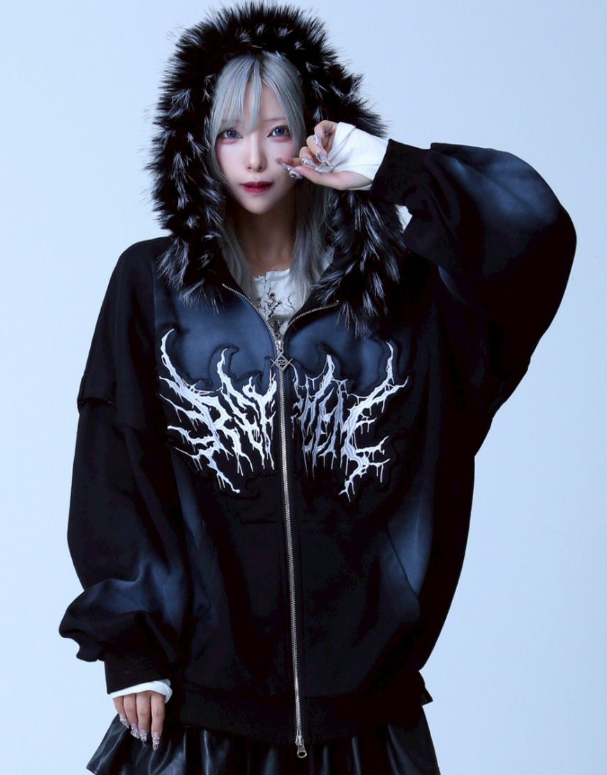 REFLEM【レフレム】ファー付き加工ZIPPK/全2色