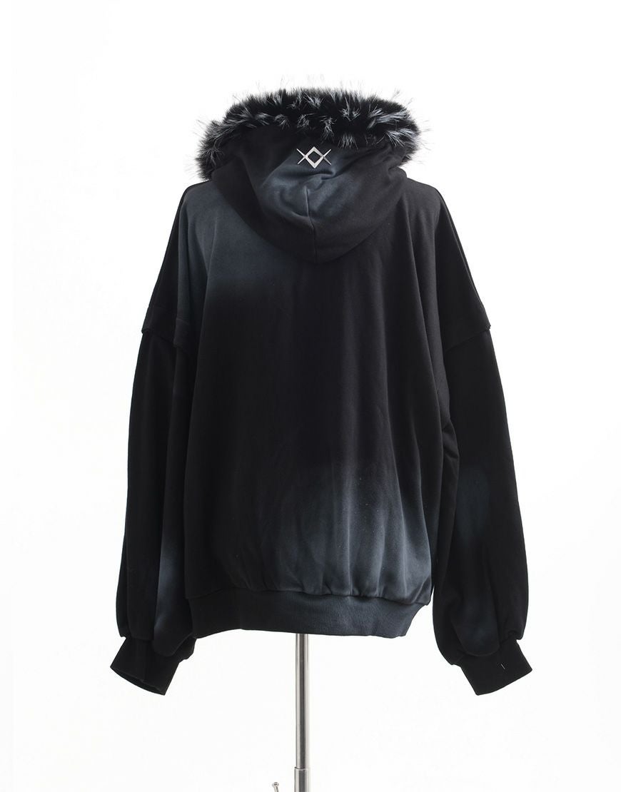 REFLEM【レフレム】ファー付き加工ZIPPK/全2色