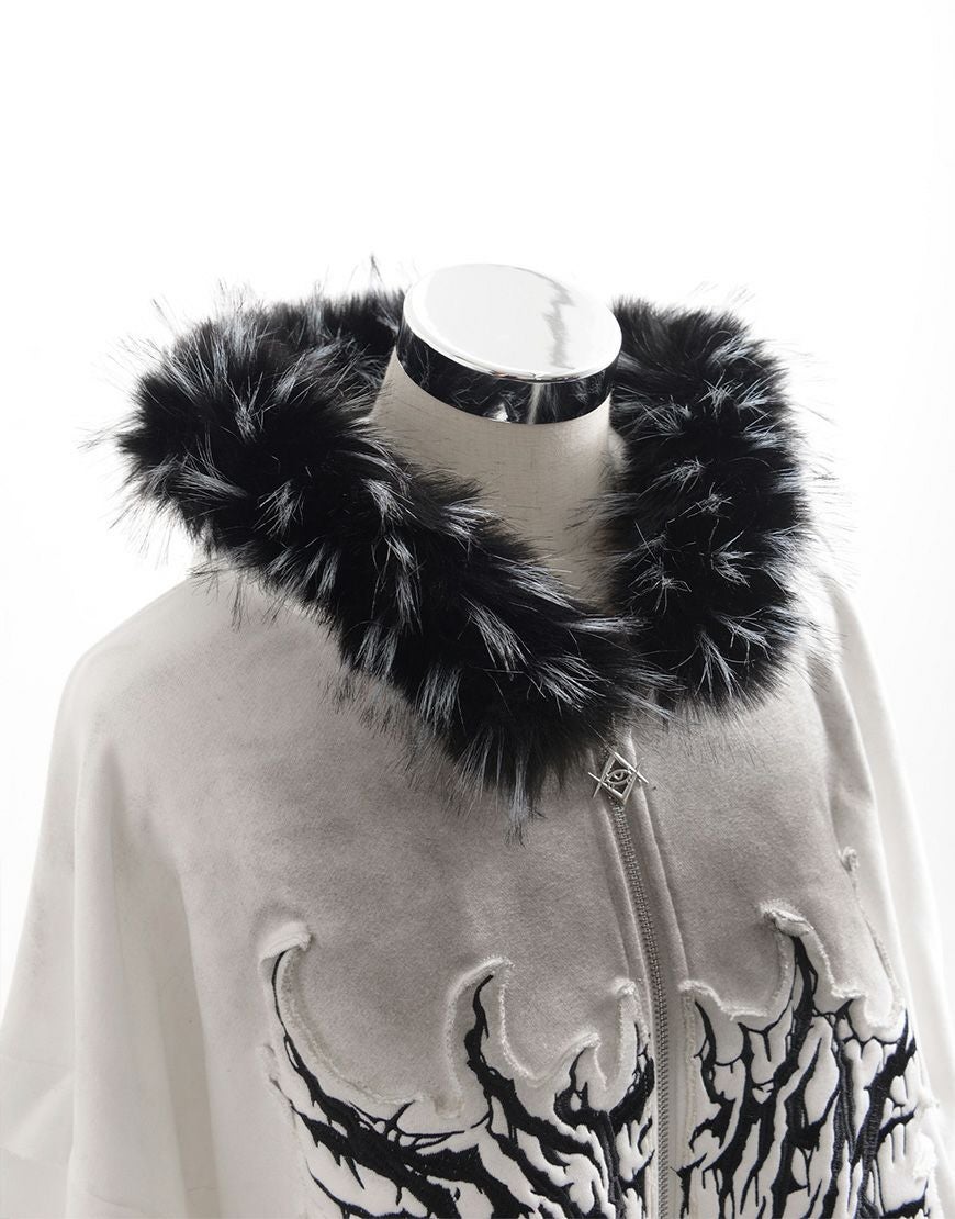 REFLEM【レフレム】ファー付き加工ZIPPK/全2色