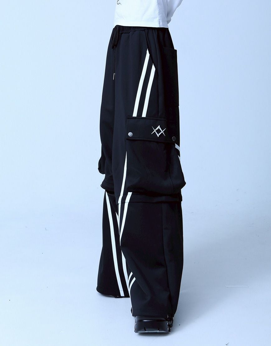 REFLEM【レフレム】2WAYワイドカーゴジャージパンツ/全2色