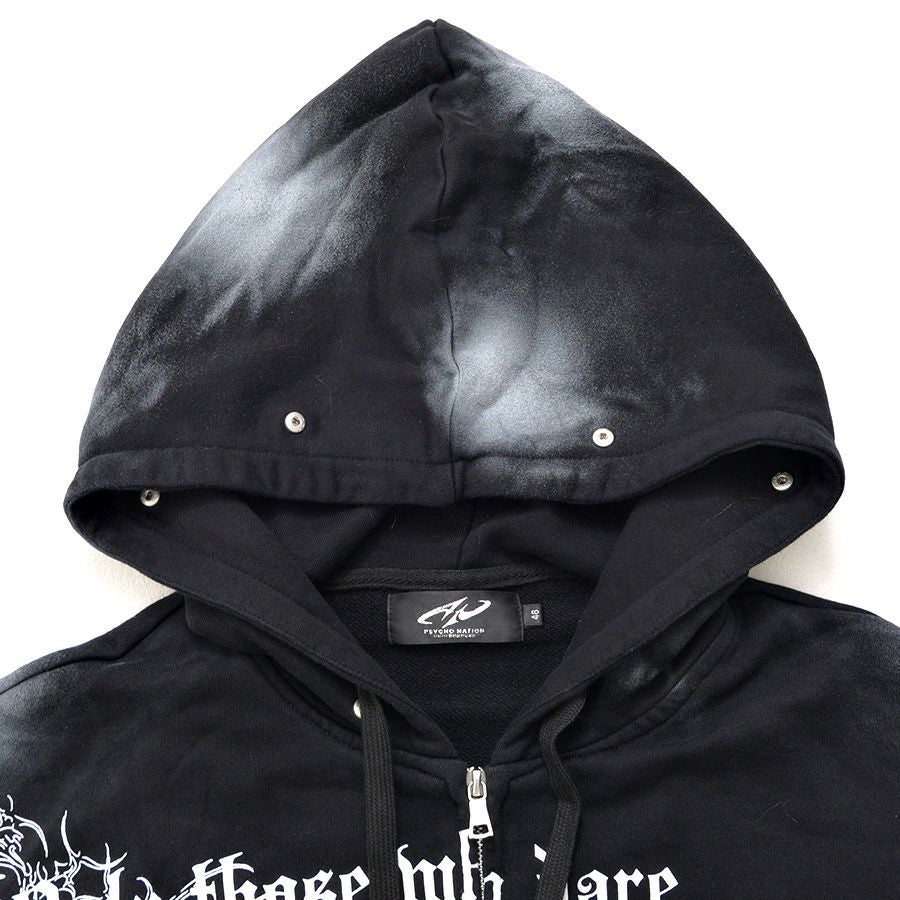 ACRO SELECT【アクロセレクト】ファー付きスプレー加工ダブルジップ