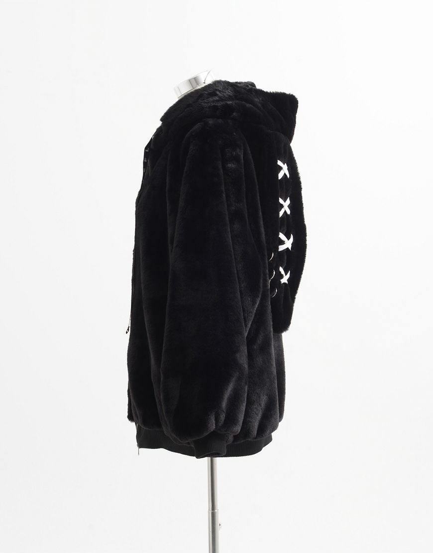 REFLEM【レフレム】うさ耳ファージップアップパーカー/全3色