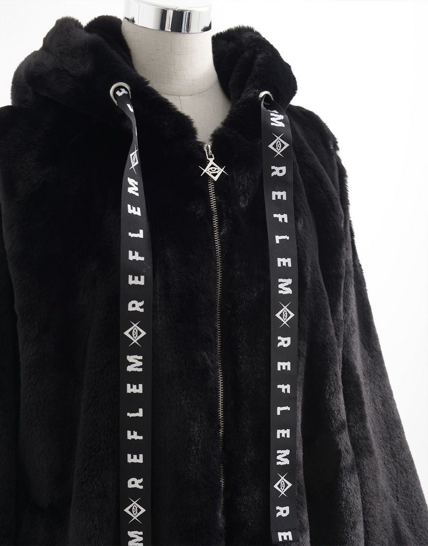 REFLEM【レフレム】うさ耳ファージップアップパーカー/全3色