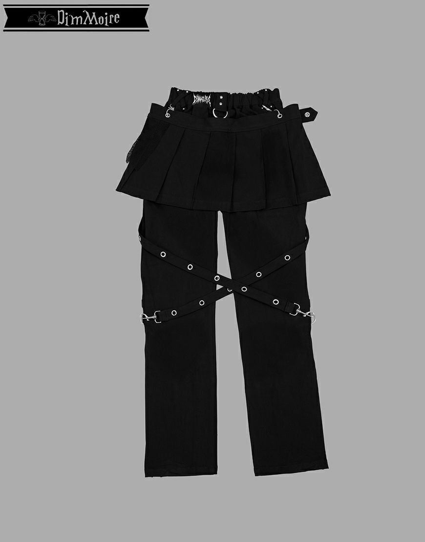DimMoire【ディムモアール】RE:CHAIN ボンテージパンツ/Black
