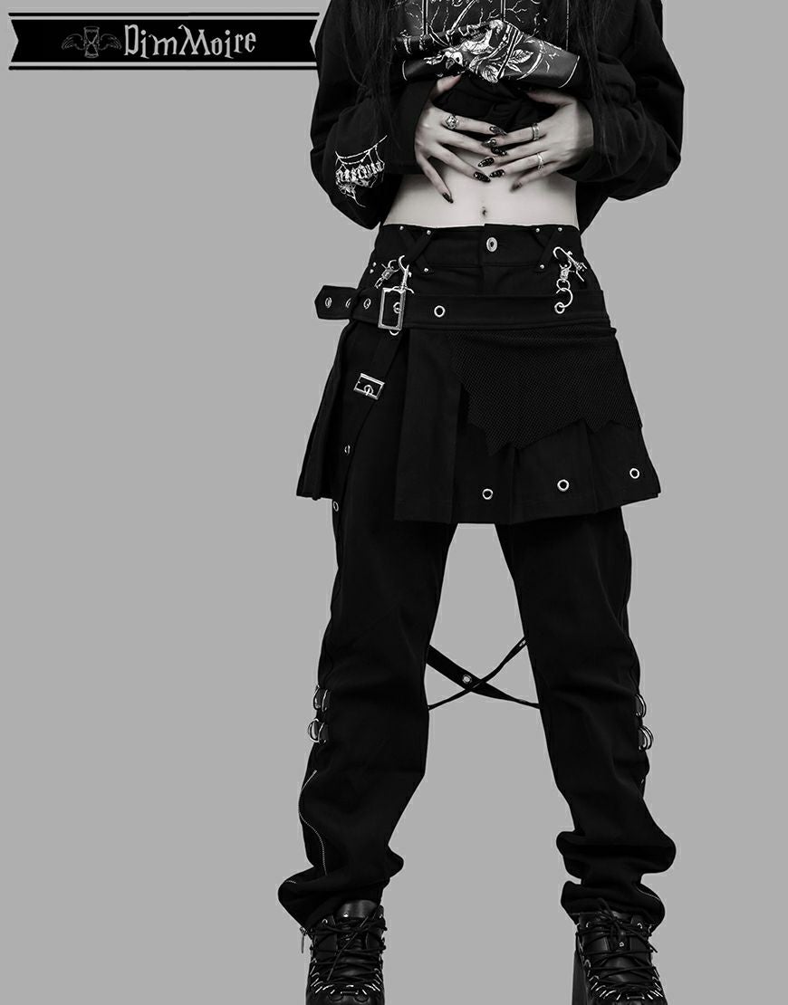 DimMoire【ディムモアール】RE:CHAIN ボンテージパンツ/Black