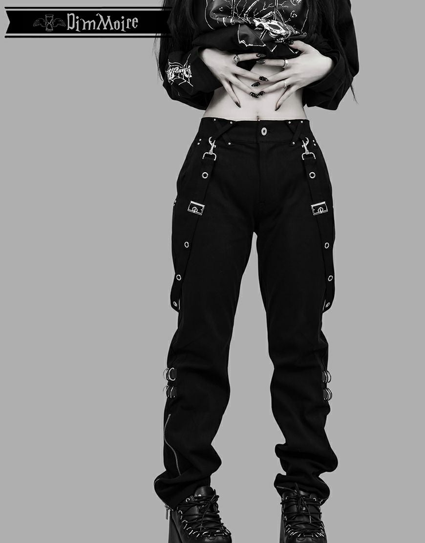 DimMoire【ディムモアール】RE:CHAIN ボンテージパンツ/Black