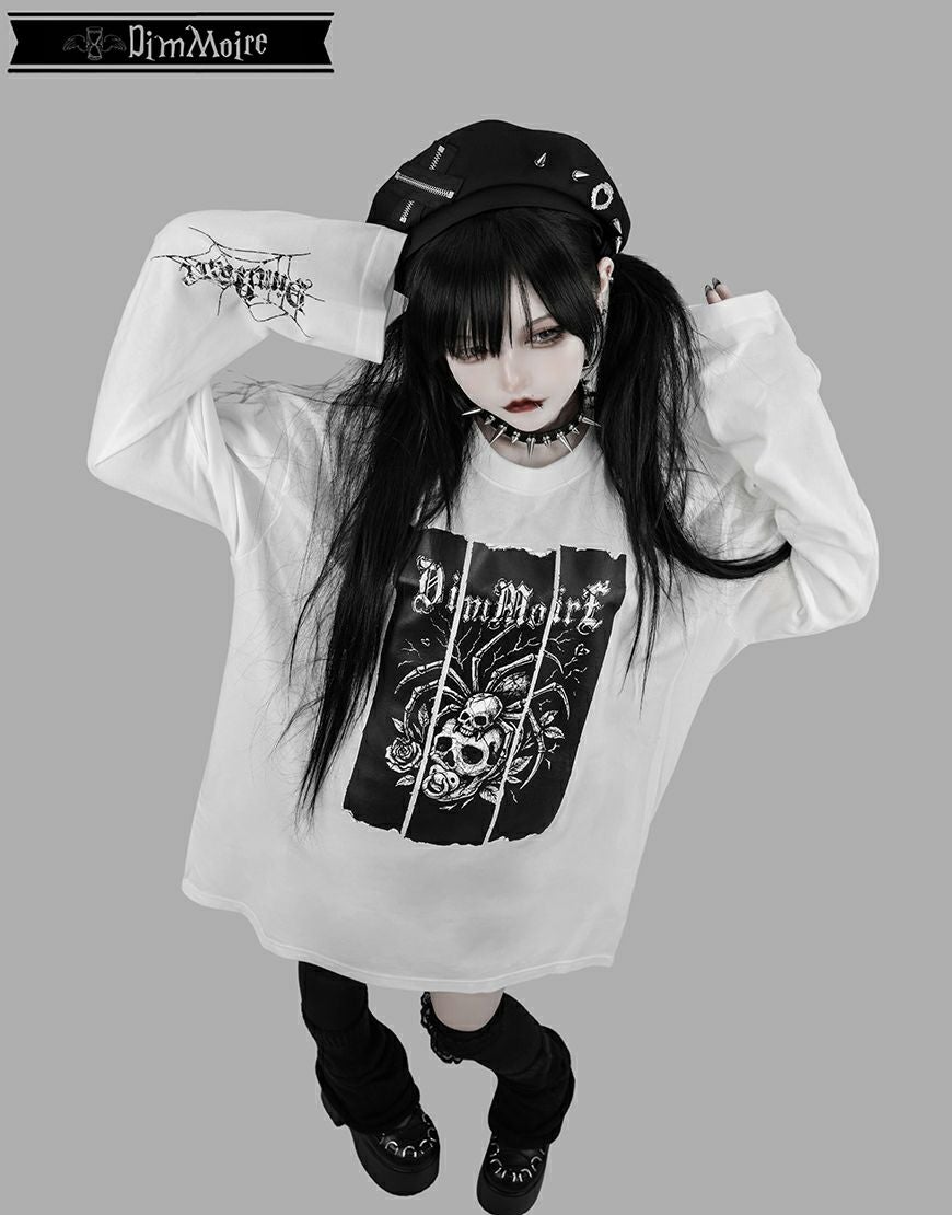 DimMoire【ディムモアール】Webbed Lullaby ロンT/Black DimMoire【ディムモアール】Webbed Lullaby ロンT/Black