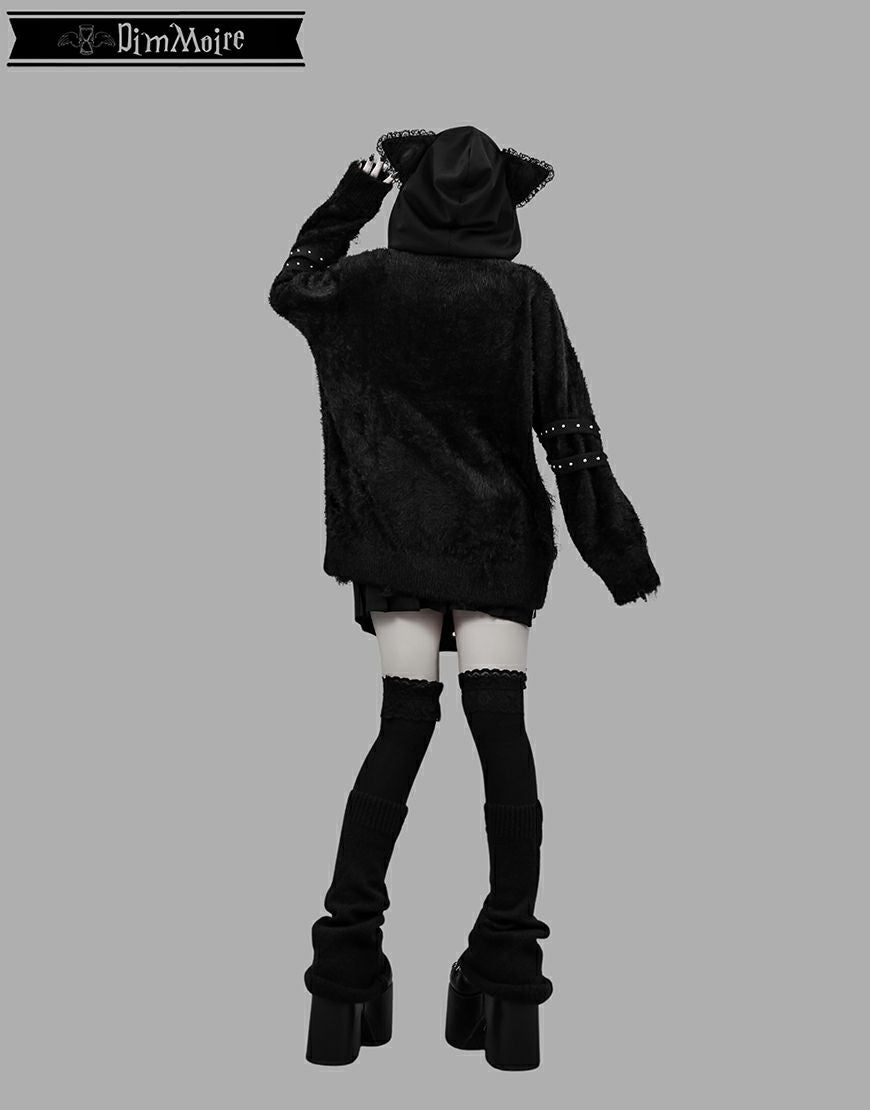 DimMoire【ディムモアール】Evil Catカーディガン/Black