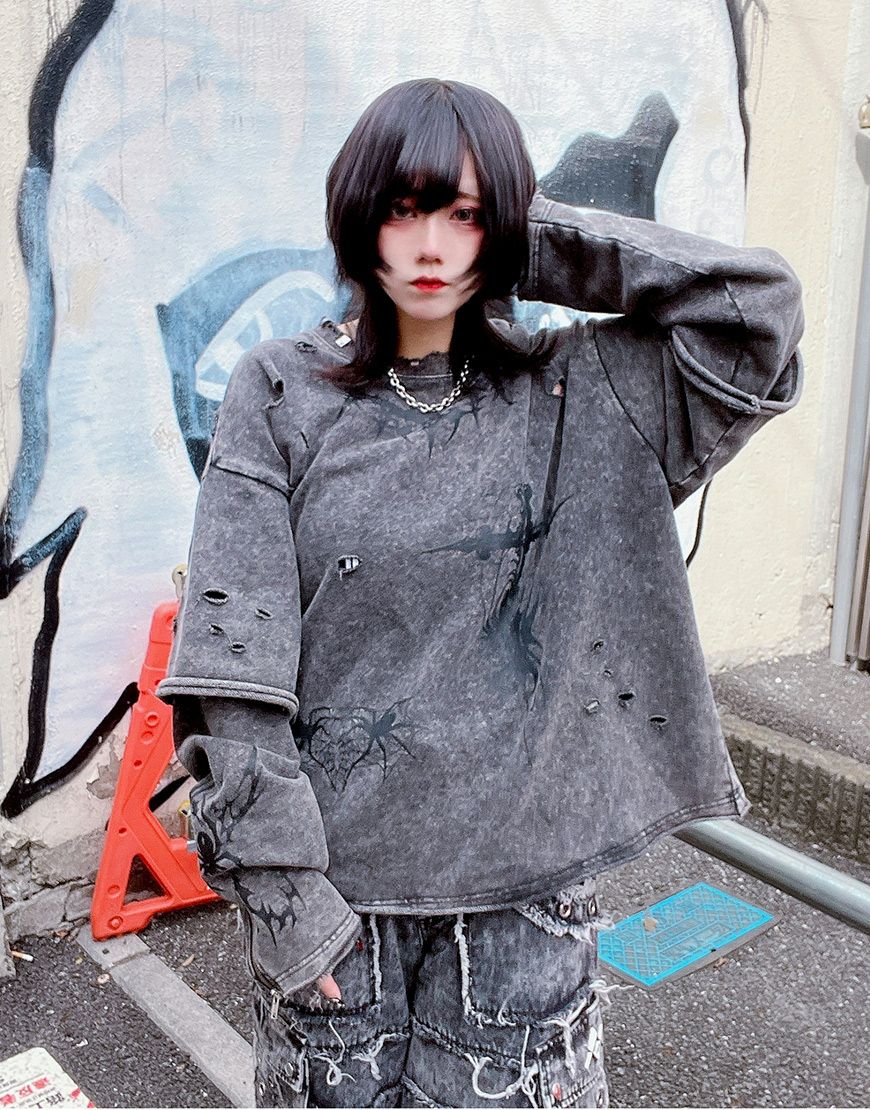 REFLEM【レフレム】吹き付けペイントフェイクレイヤードダメージ